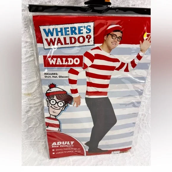 🎃 Halloween costume🎃 where is Waldo? - Picture 1 of 2
